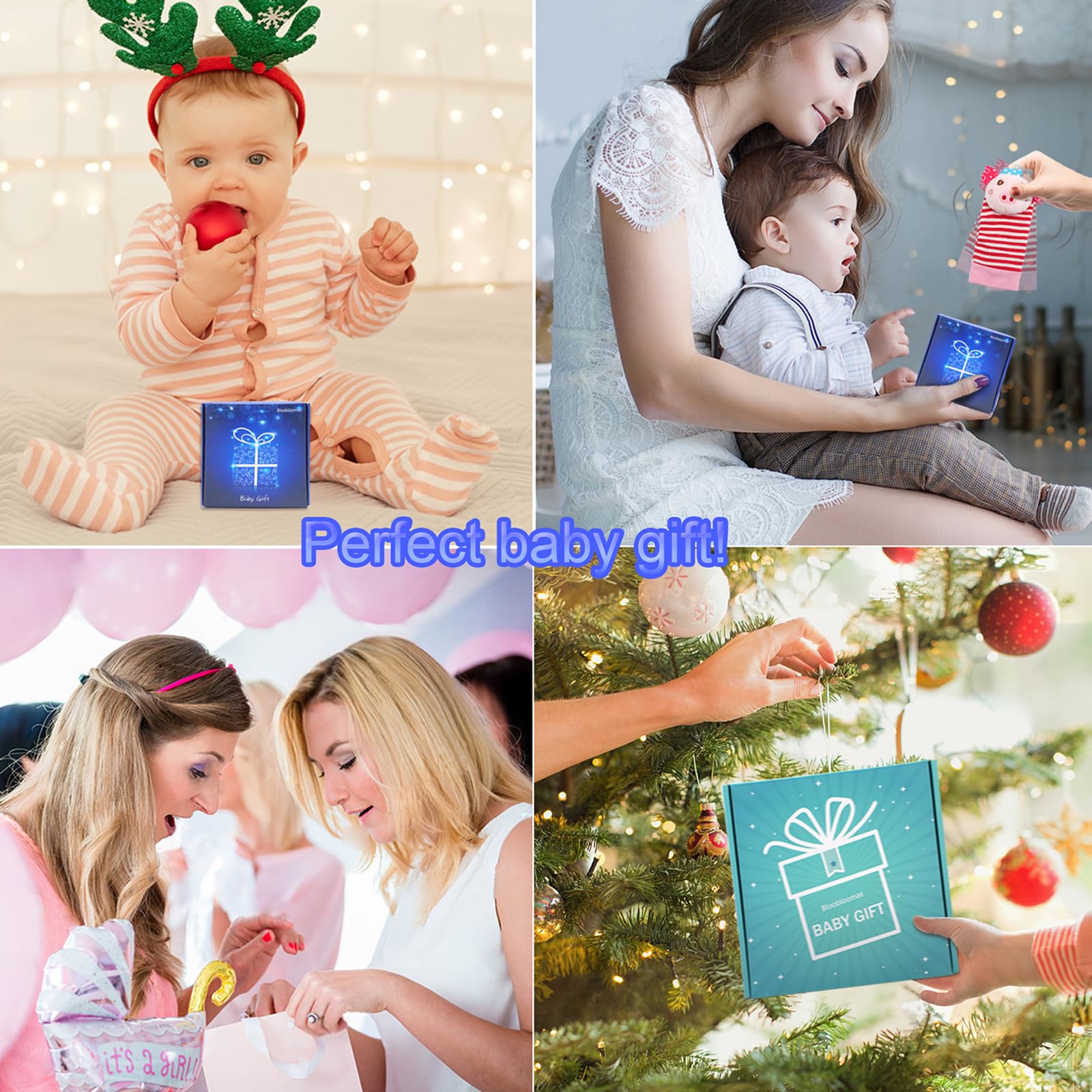 BLOOBLOOMAX SSK set packaging: gift-ready presentation for newborns