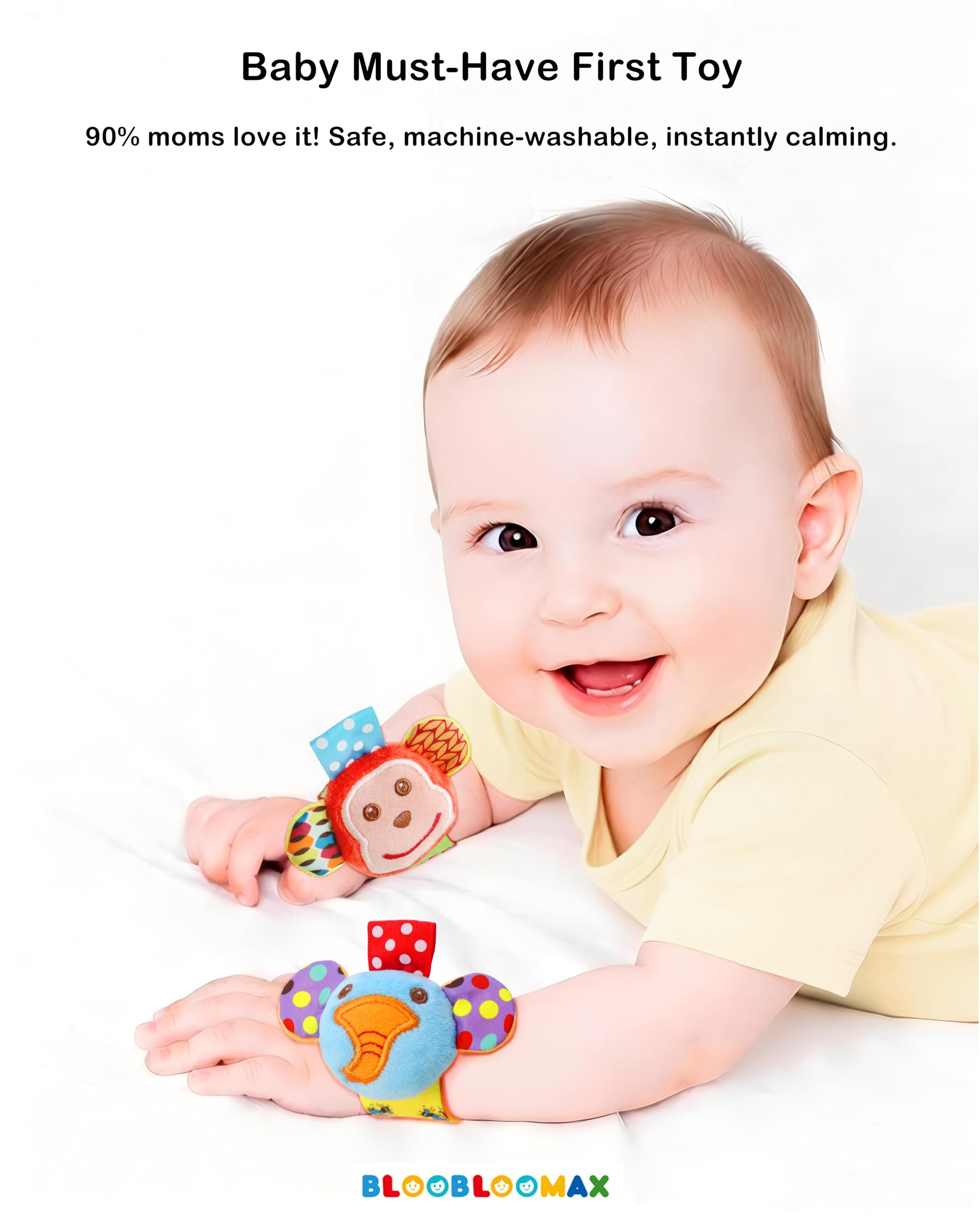 BLOOBLOOMAX SSK wrist rattle dragonfly: supports hand eye coordination during play