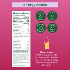 Bloom Nutrition energy packet Peach Mango for quick daily boost.