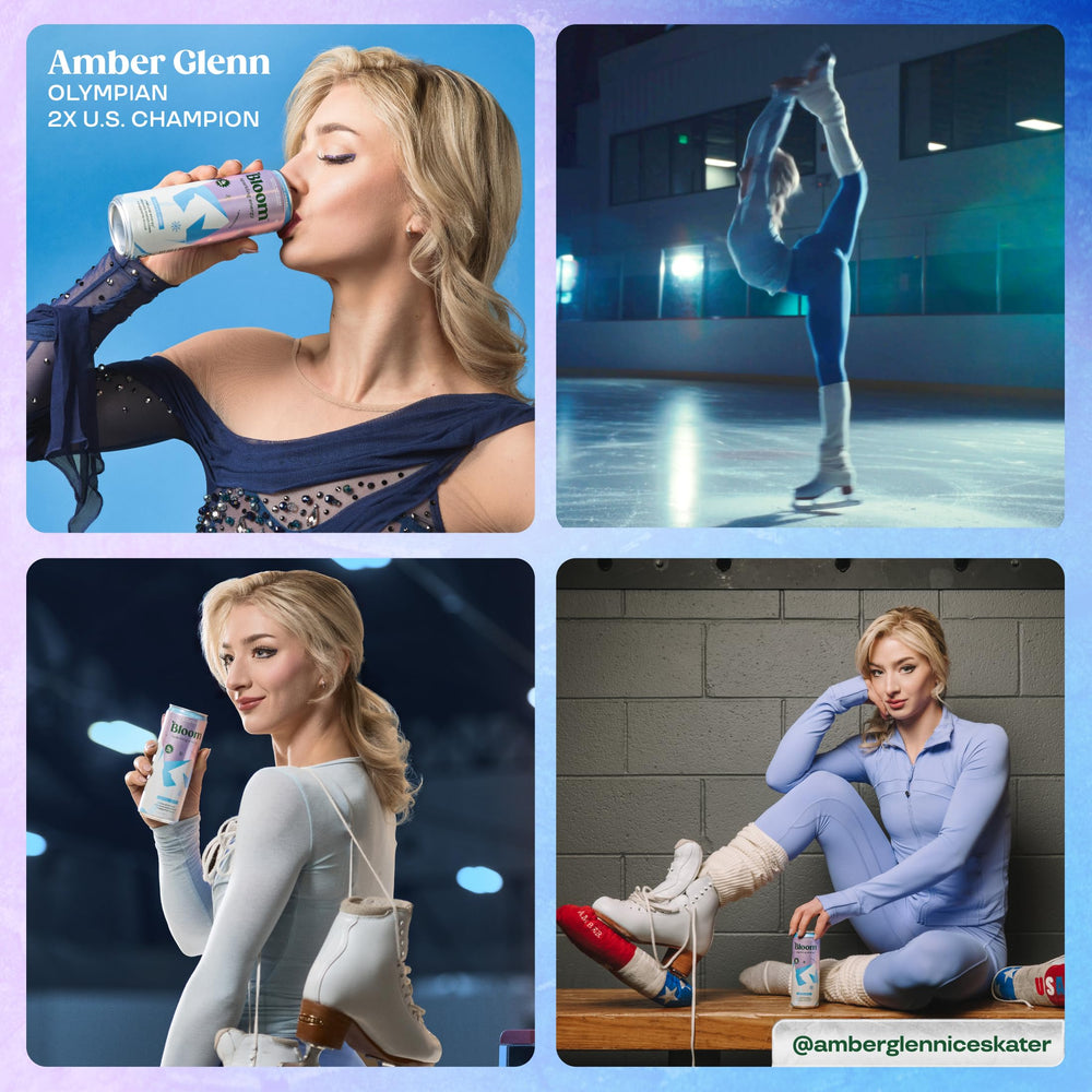 Promo pack image of Bloom Glacier Crush 12-pack for on-the-go energy