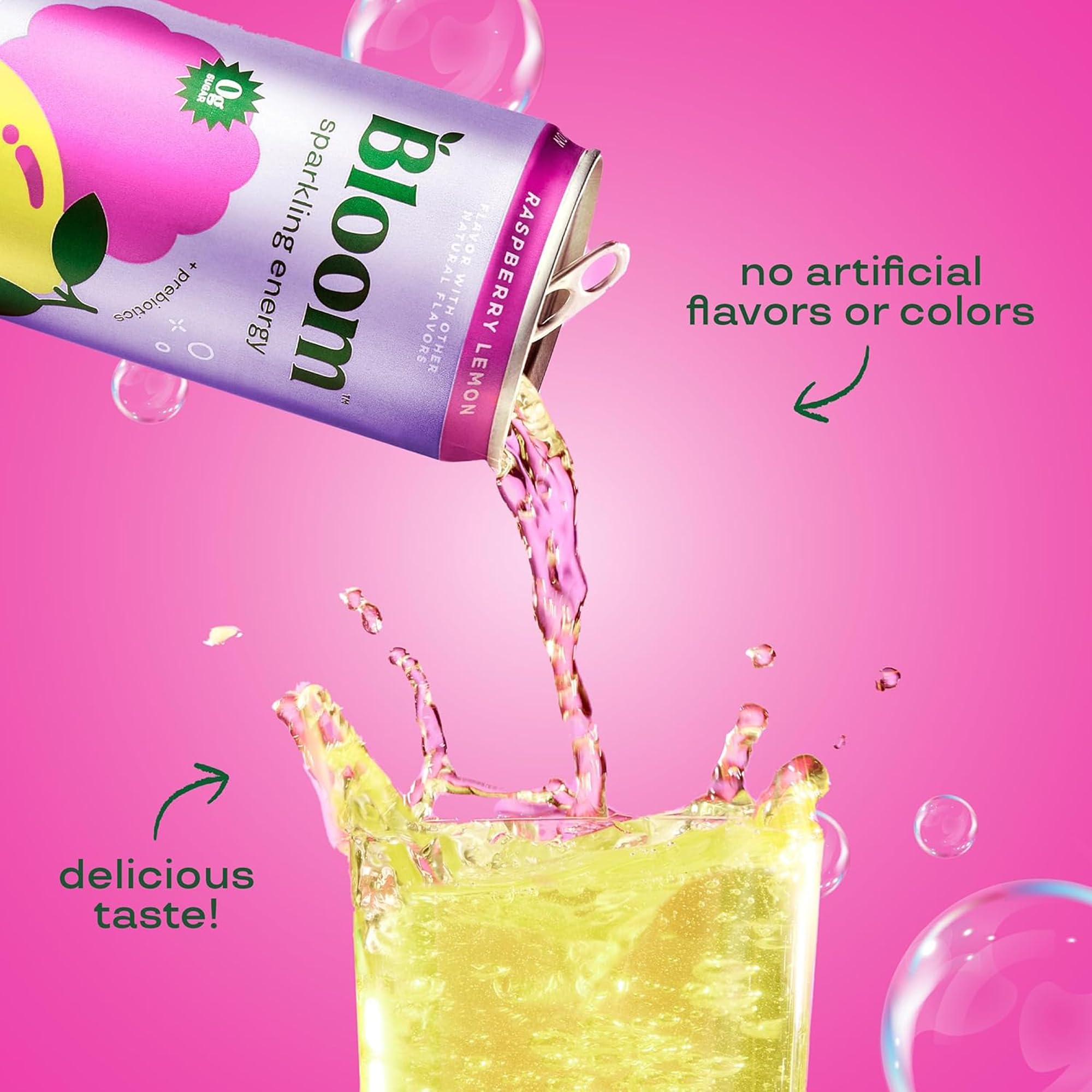 Bloom Nutrition Sparkling Energy green coffee bean closeup emphasizes natural caffeine source