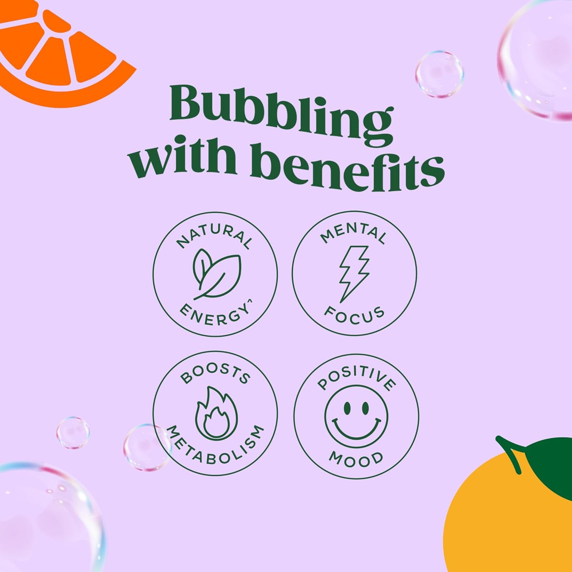 Bloom Nutrition Sparkling Energy Green Tea Extract bottle highlights antioxidants and metabolism support.