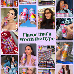 Bloom Nutrition Sparkling Energy ingredients close-up, with prebiotics and green tea extract