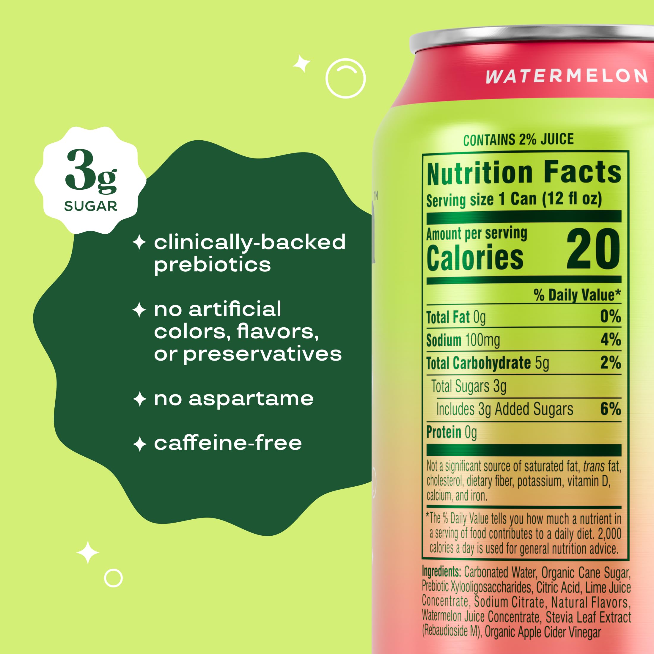 Bloom Pop Watermelon Lime 12-pack shown for convenient on-the-go hydration.