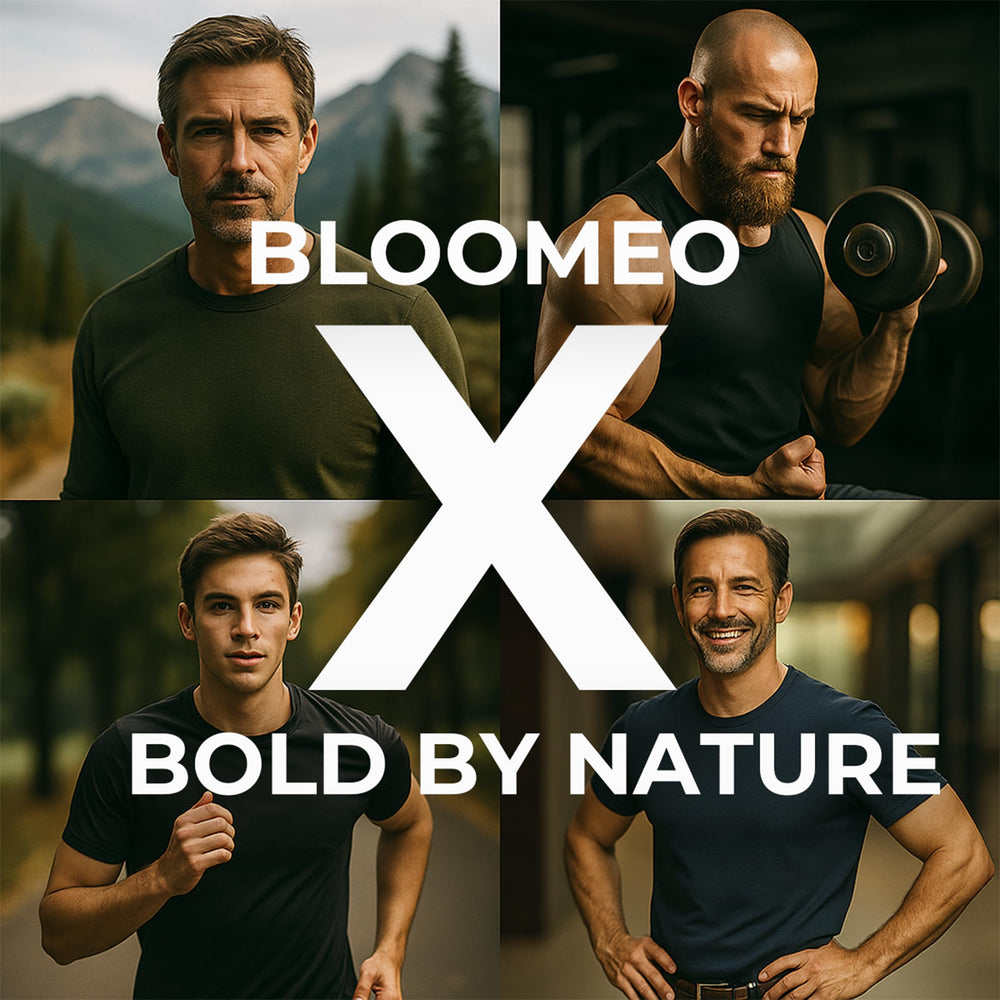 Bloomeo beef organ supplement lifestyle use image suggests active, primal routines.
