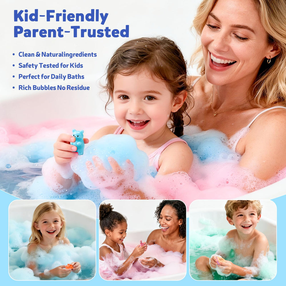 BloomFizzy Jungle Toys inside bath bomb reveal resin animal surprise during bath