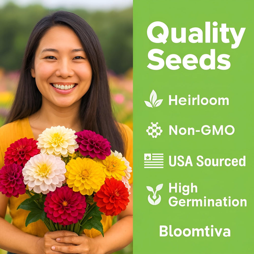 Perfect for cut flowers and fresh bouquets from Bloomtiva Zinnias