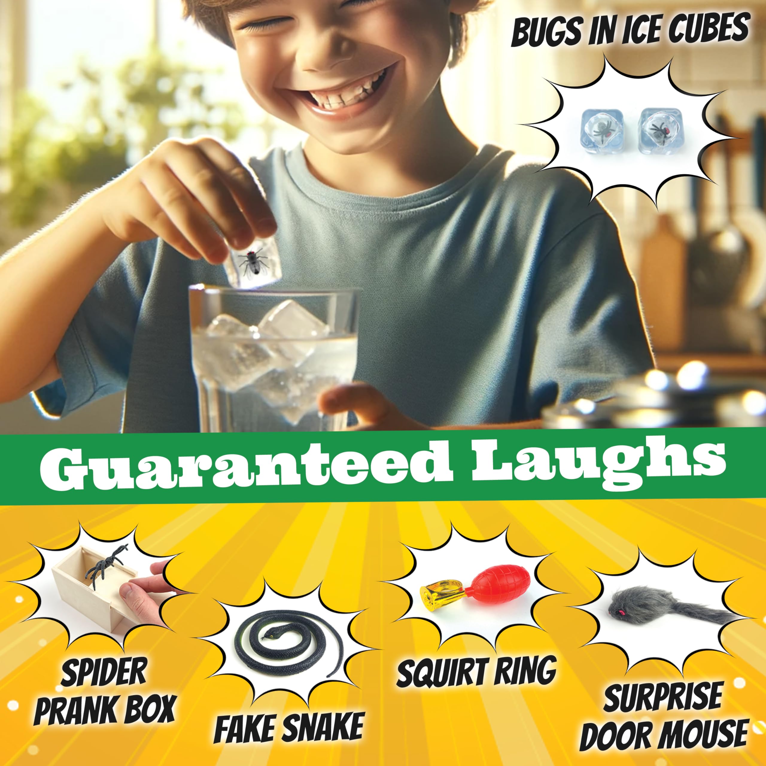 BLOONSY Prank Kit lottery tickets, playful pretend winnings for group play.