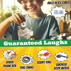 BLOONSY Prank Kit lottery tickets, playful pretend winnings for group play.