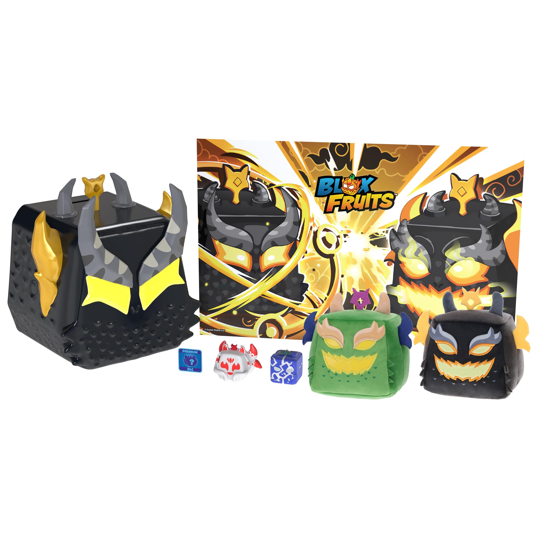 Blox Fruits Ember Dragon storage case ready for display and storage