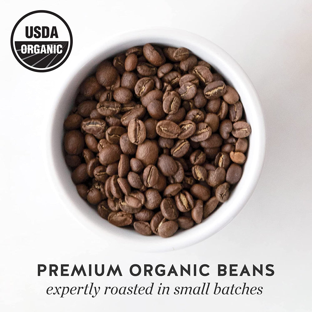 Blue Bottle Balanced brewed coffee in a cup, smooth and versatile for daily use.