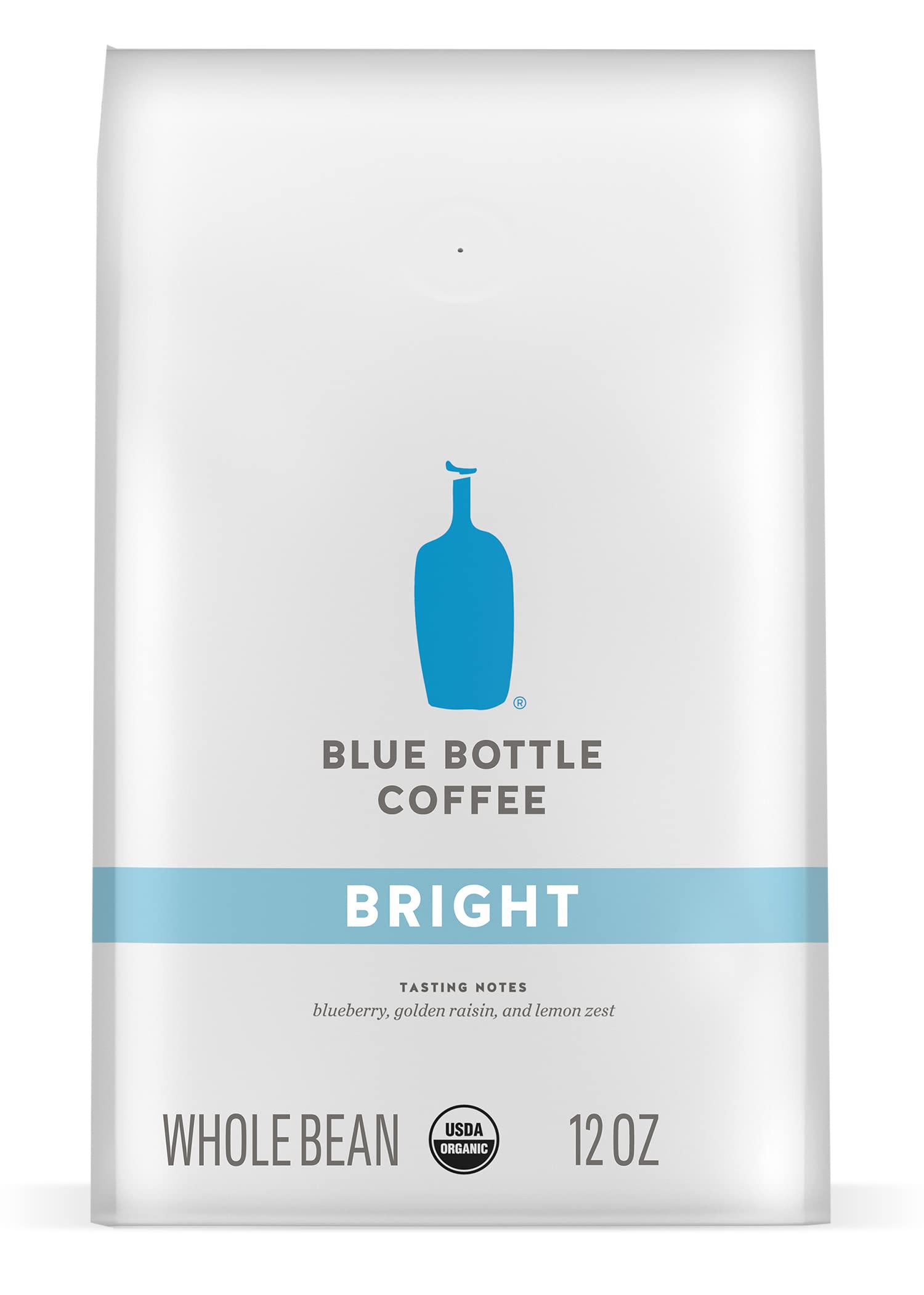 Blue Bottle Bright coffee beans deliver vibrant aroma for a fresh morning brew.