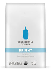 Blue Bottle Bright coffee beans deliver vibrant aroma for a fresh morning brew.