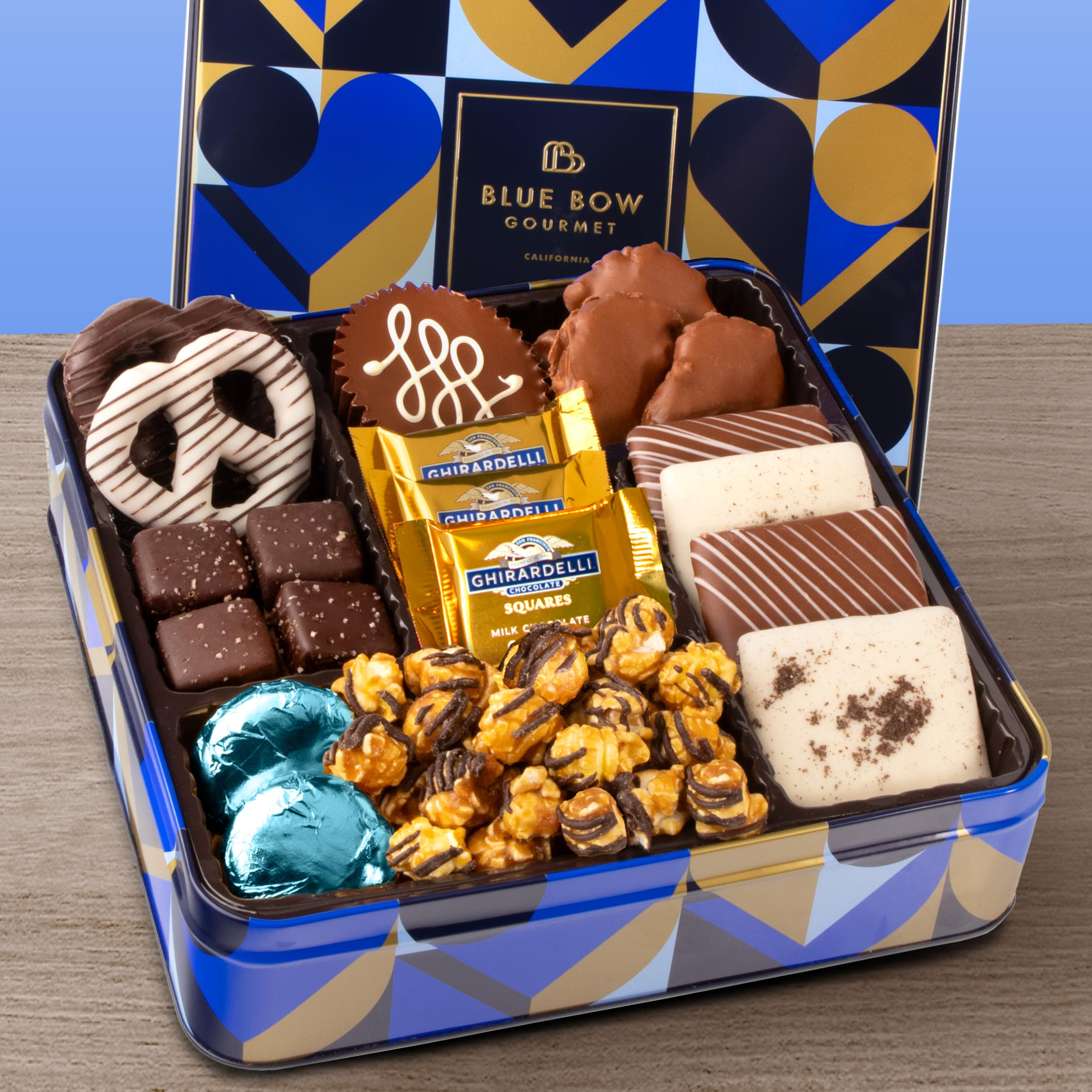 Blue Bow Gourmet jumbo peanut butter cup, indulgent sweetness for celebrations.