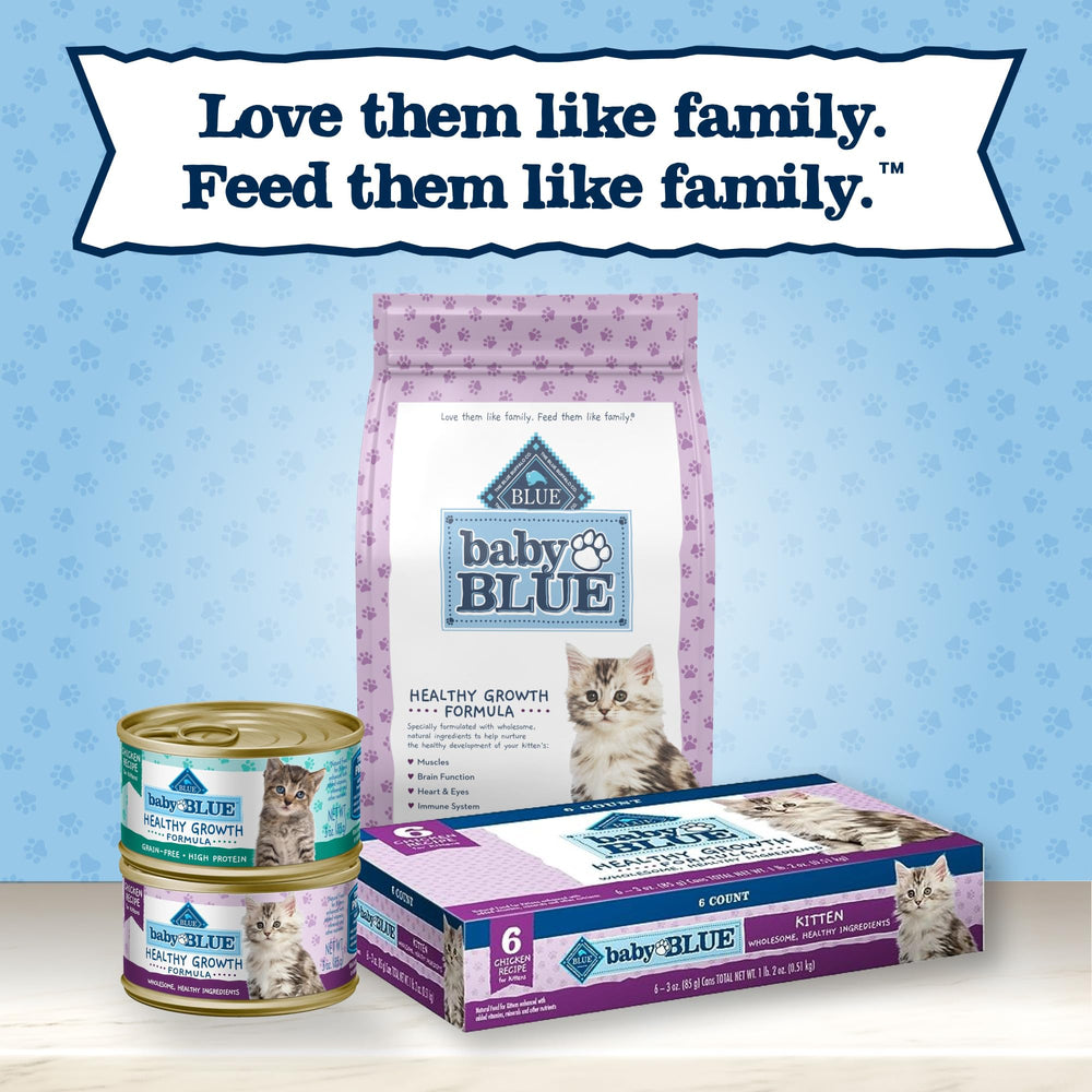 Blue Buffalo Baby BLUE brown-rice-recipe image shows balanced grains for energy.