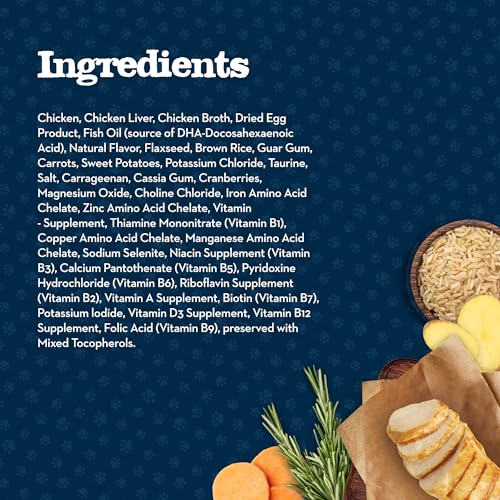 Blue Buffalo Baby Blue kitten wet food meal topper option with dry kibble.