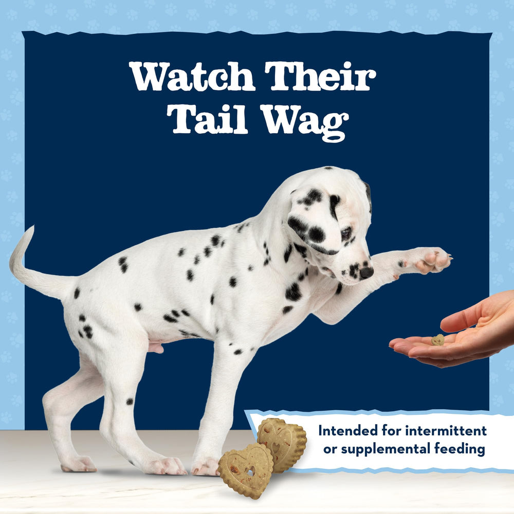 DHA and cognitive support emphasis for Blue Buffalo Baby Blue biscuits