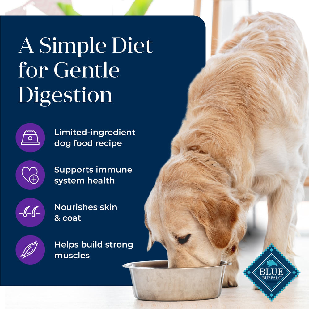 Blue Buffalo Basics uses potato for easily digestible carbohydrates and steady energy