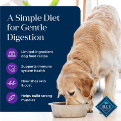 Blue Buffalo Basics uses potato for easily digestible carbohydrates and steady energy