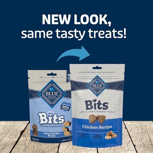 Blue Buffalo Bits 11-ounce pack ideal for on-the-go training.