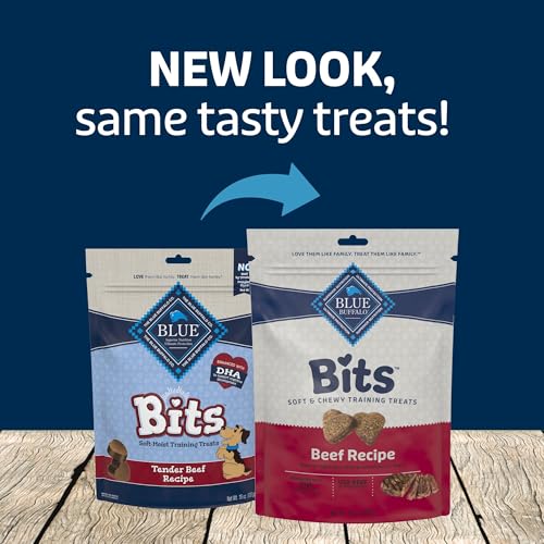 Blue Buffalo Bits beef recipe delivers savory aroma dogs love during sessions