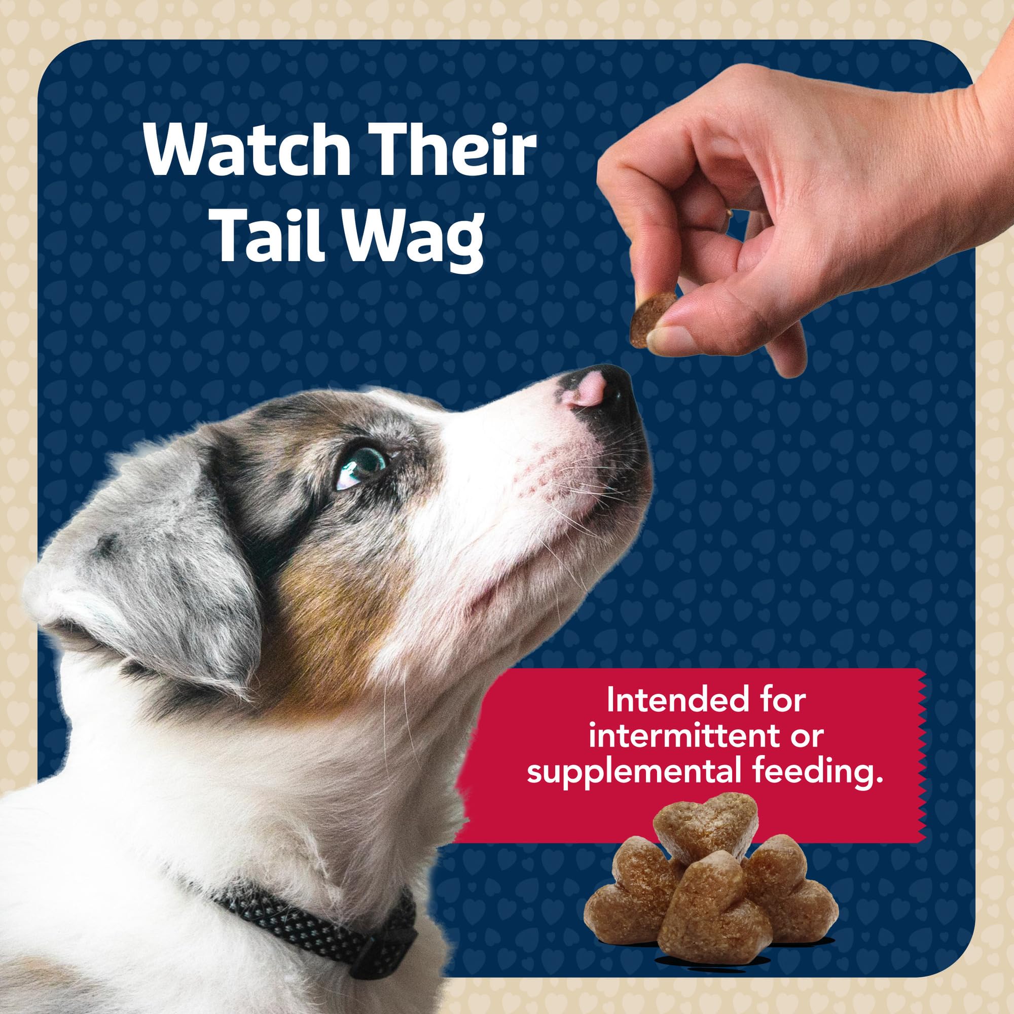 Blue Buffalo Bits no corn, wheat, or soy; simple treat option for dogs