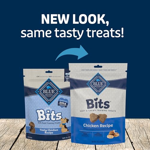 Blue Buffalo Bits healthy dog treats, ideal daily reinforcement