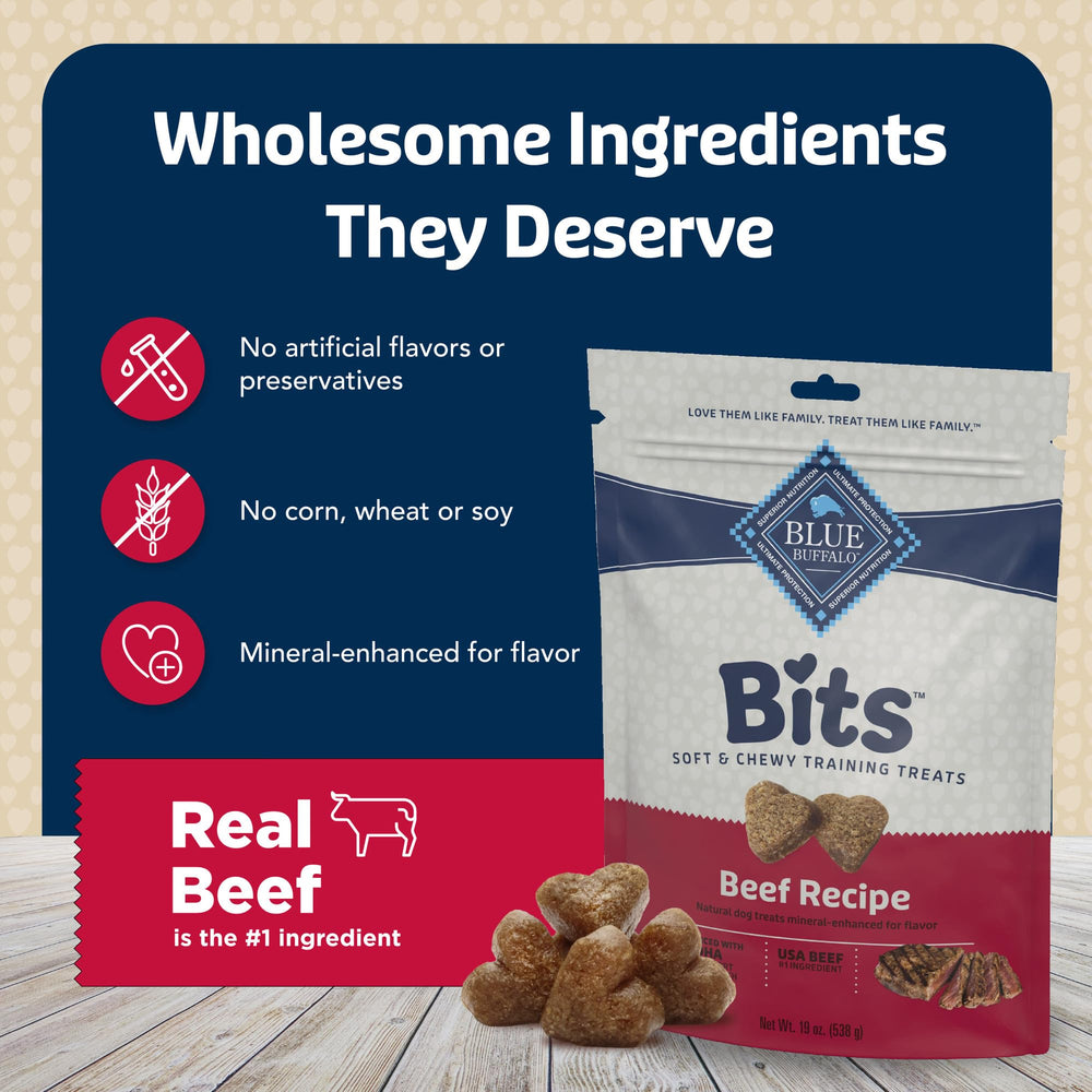 Blue Buffalo Bits 19-ounce bag offers ample rewards for ongoing training