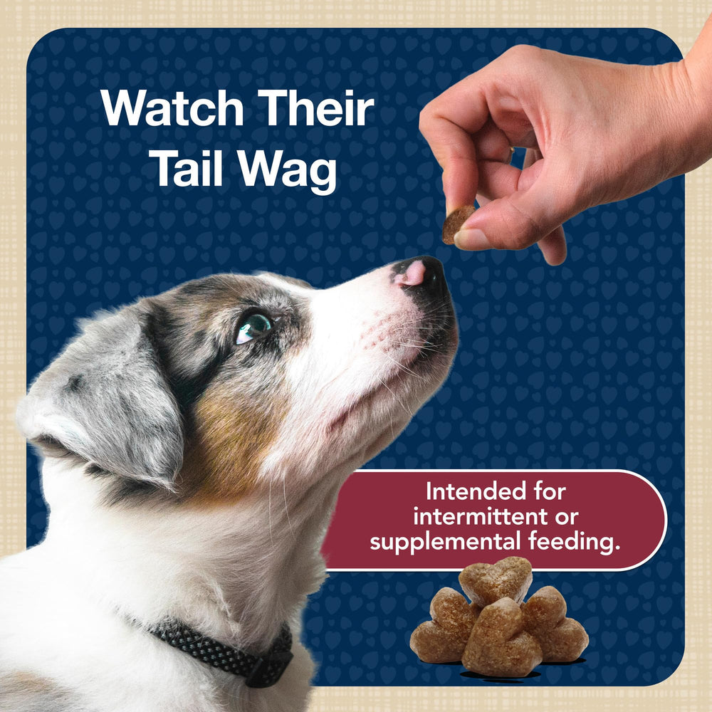 Blue Buffalo Bits training morsels used with a clicker during session.