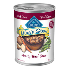 Blue Buffalo Blues Stew beef chunks in gravy for adult dogs