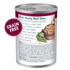 Blue Buffalo Blues Stew grain-free can with carrots and peas