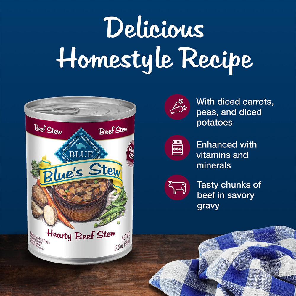 Blue Buffalo Blues Stew served as a tasty meal topper for kibble
