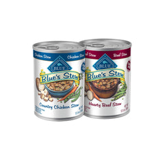 Blue Buffalo Blues Stew Chicken Can with real meat first for appealing meals.