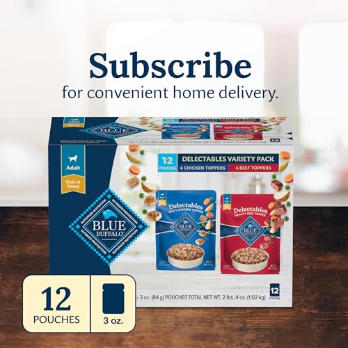 Blue Buffalo Delectables Serving Idea – use as a tasty topper or between-meal treat.