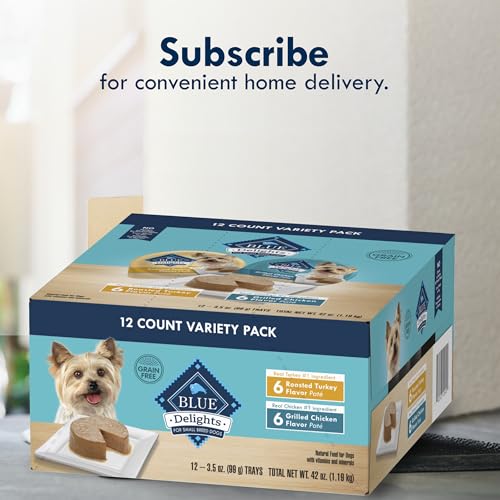 Blue Buffalo Delights mealtime idea for small dogs
