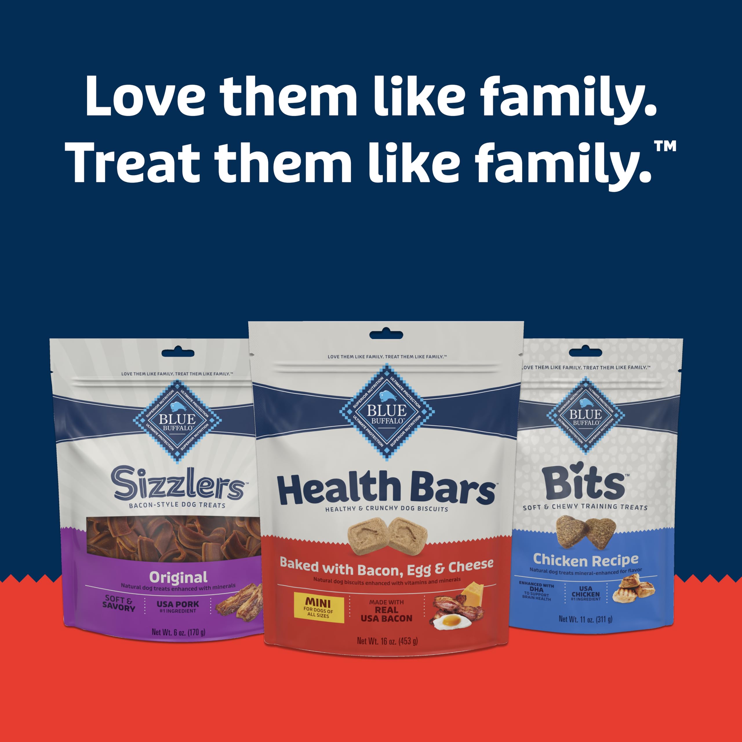 Blue Buffalo Health Bars for all breeds; everyday treat option