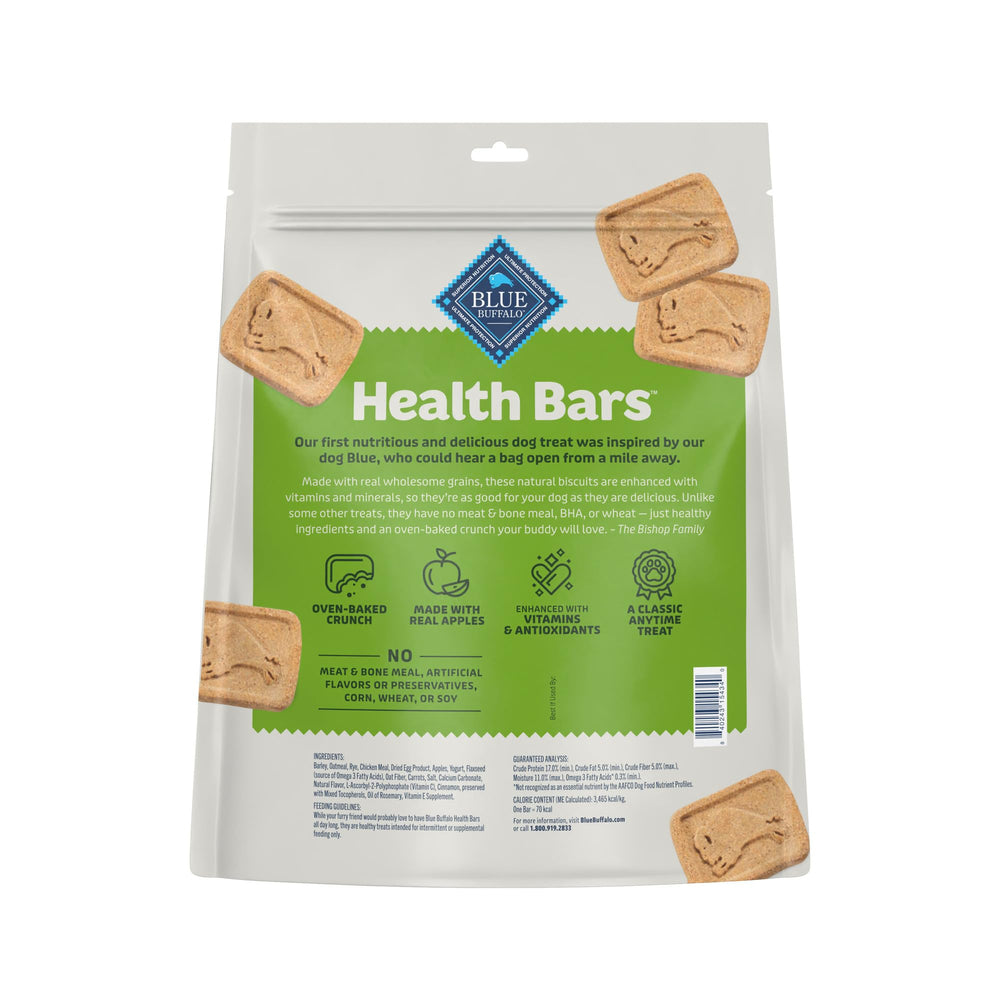 Blue Buffalo Health Bars 32 oz : emballage pratique pour réapprovisionnement.