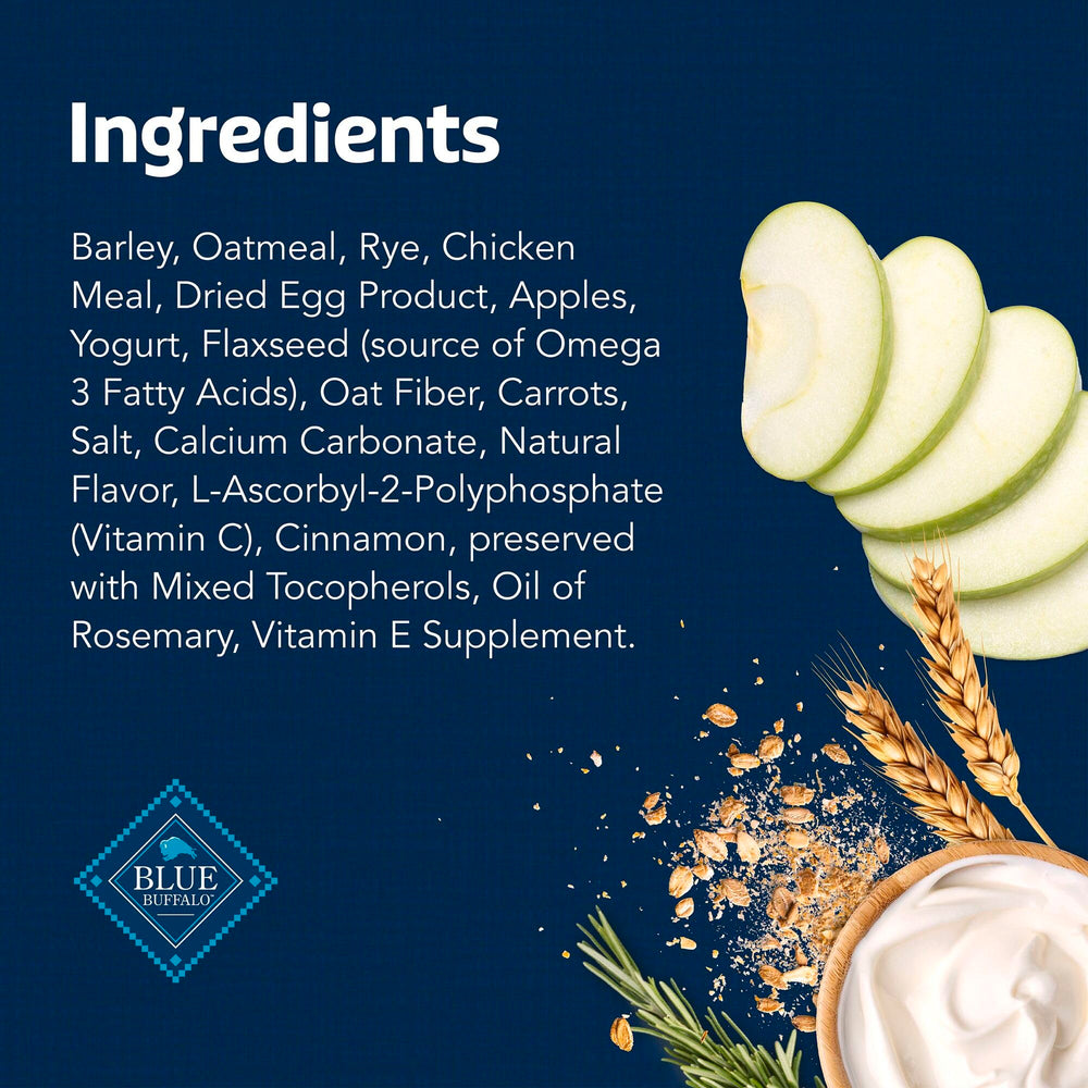 Blue Buffalo Health Bars contain no corn, wheat, or soy