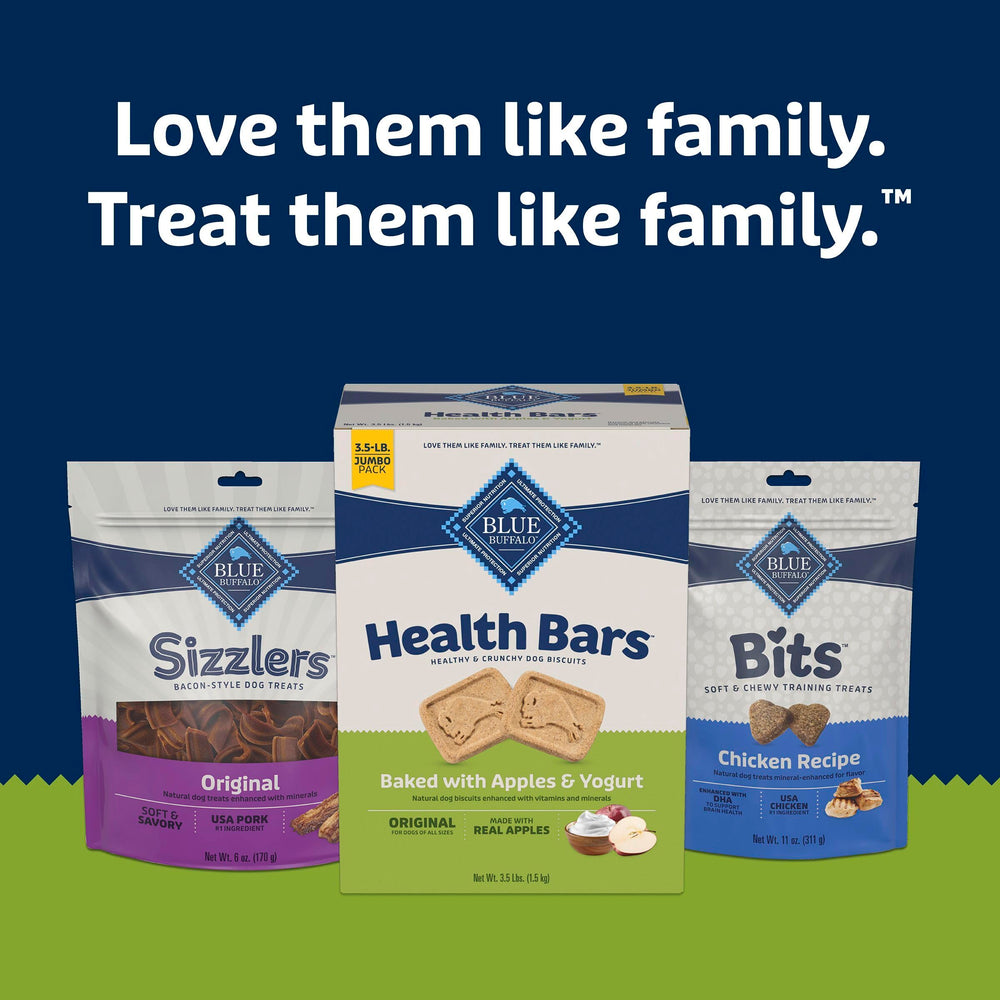Blue Buffalo Health Bars include omega-3 fatty acids and antioxidants