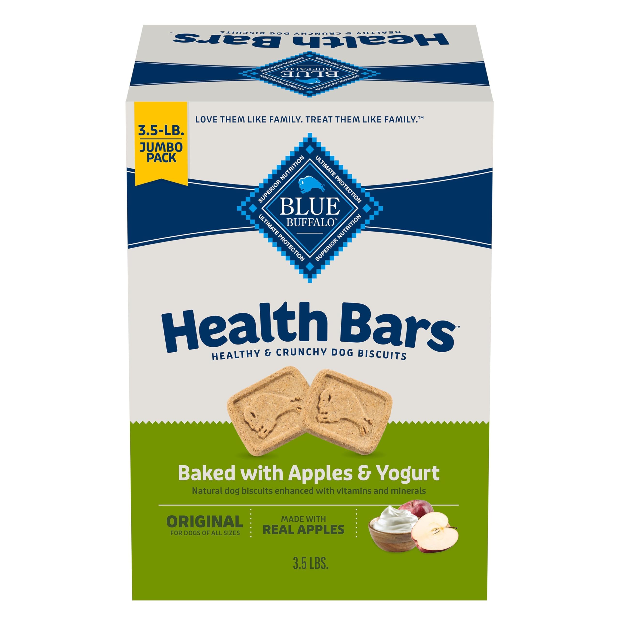 Blue Buffalo Health Bars oven-baked crunch enhances training rewards with irresistible aroma