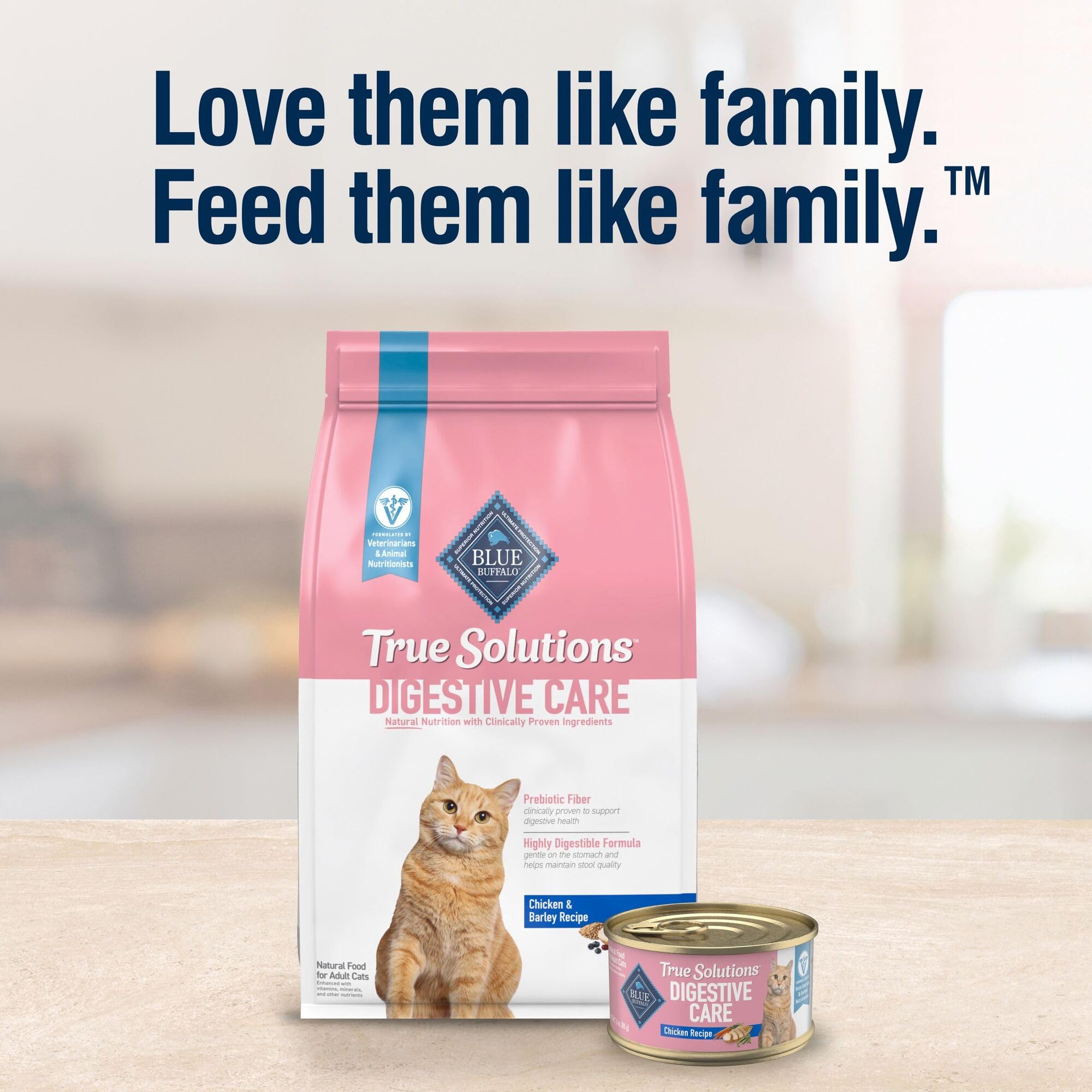 Blue Buffalo True Solutions packaging features enhanced ingredient imagery.
