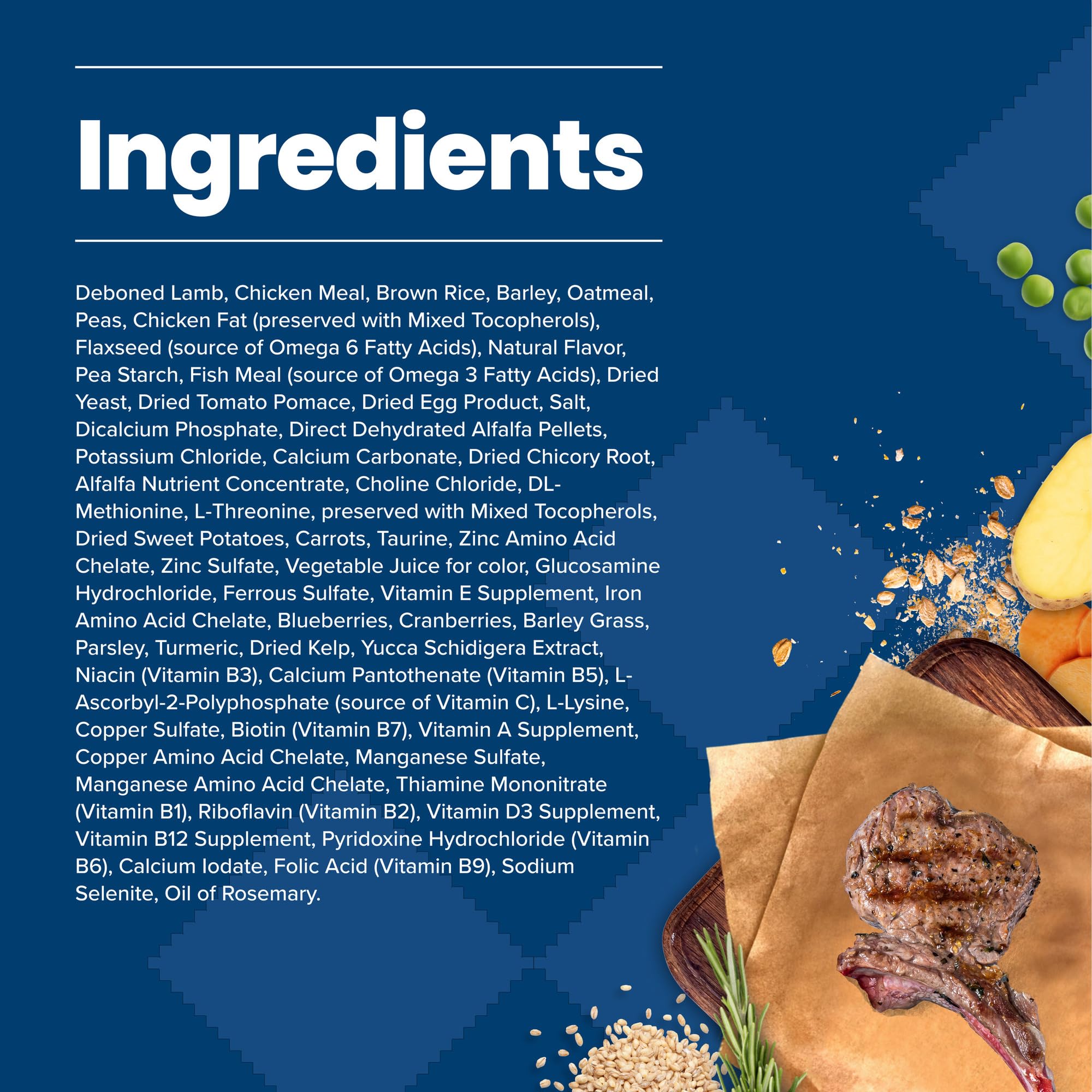 Blue Buffalo LifeSource Bits close-up indicates antioxidant-rich blend for immune support