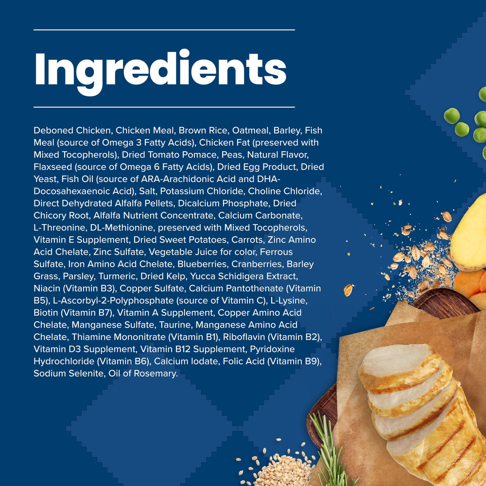 Blue Buffalo LifeSource Bits pack highlighting immune-supporting vitamins and minerals.