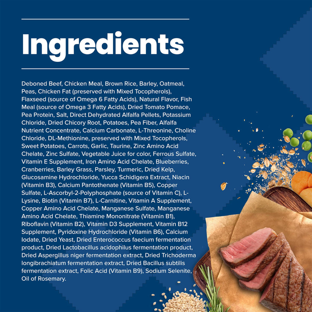 Blue Buffalo formula contains no chicken by-products and no corn, wheat, or soy.