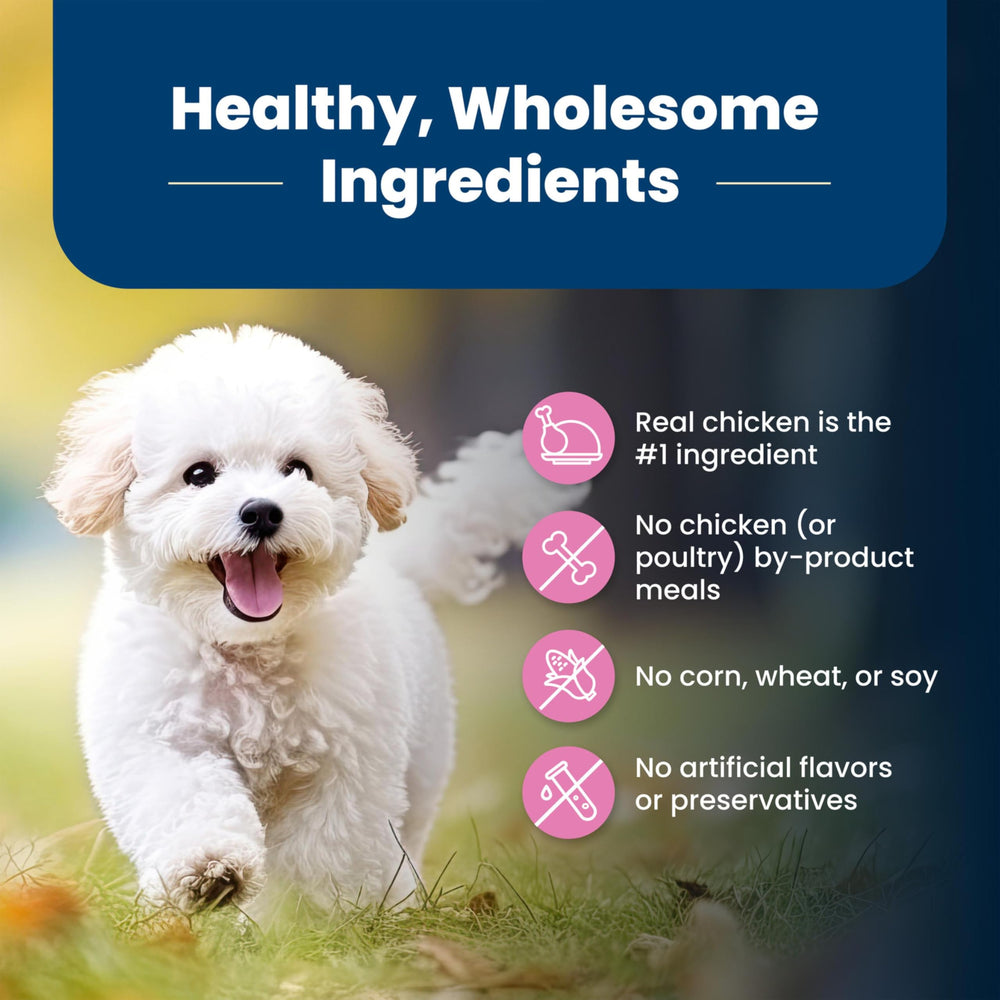 Blue Buffalo packaging claims no chicken by-products or fillers