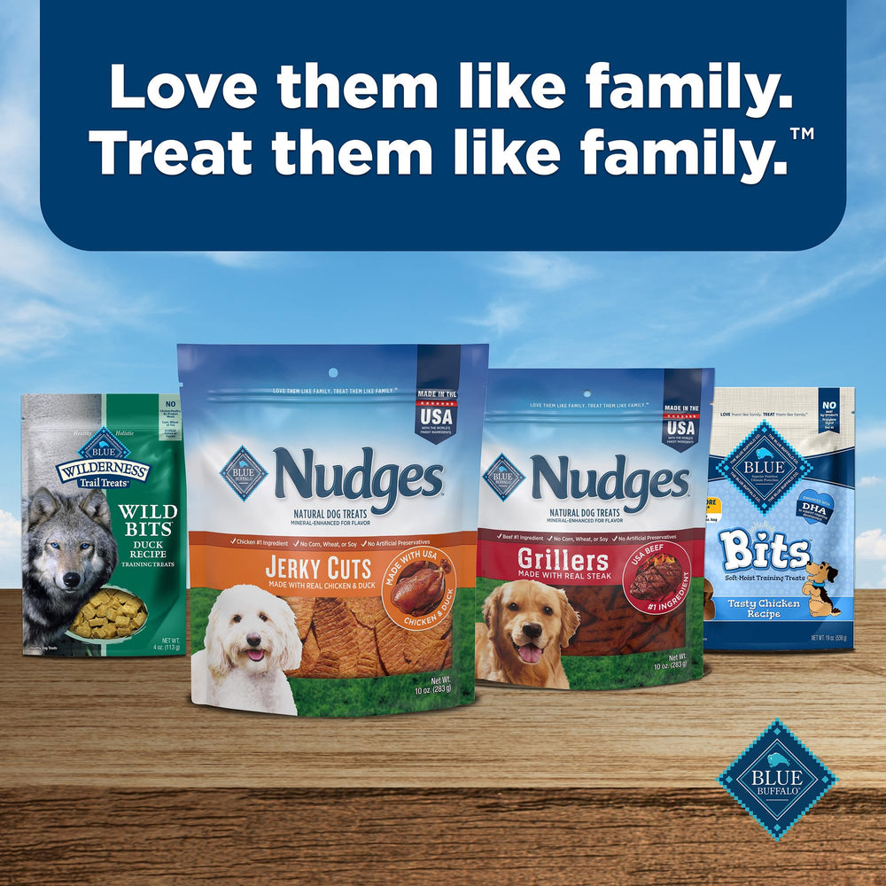 Blue Buffalo Nudges ideal for dogs on the go and training sessions