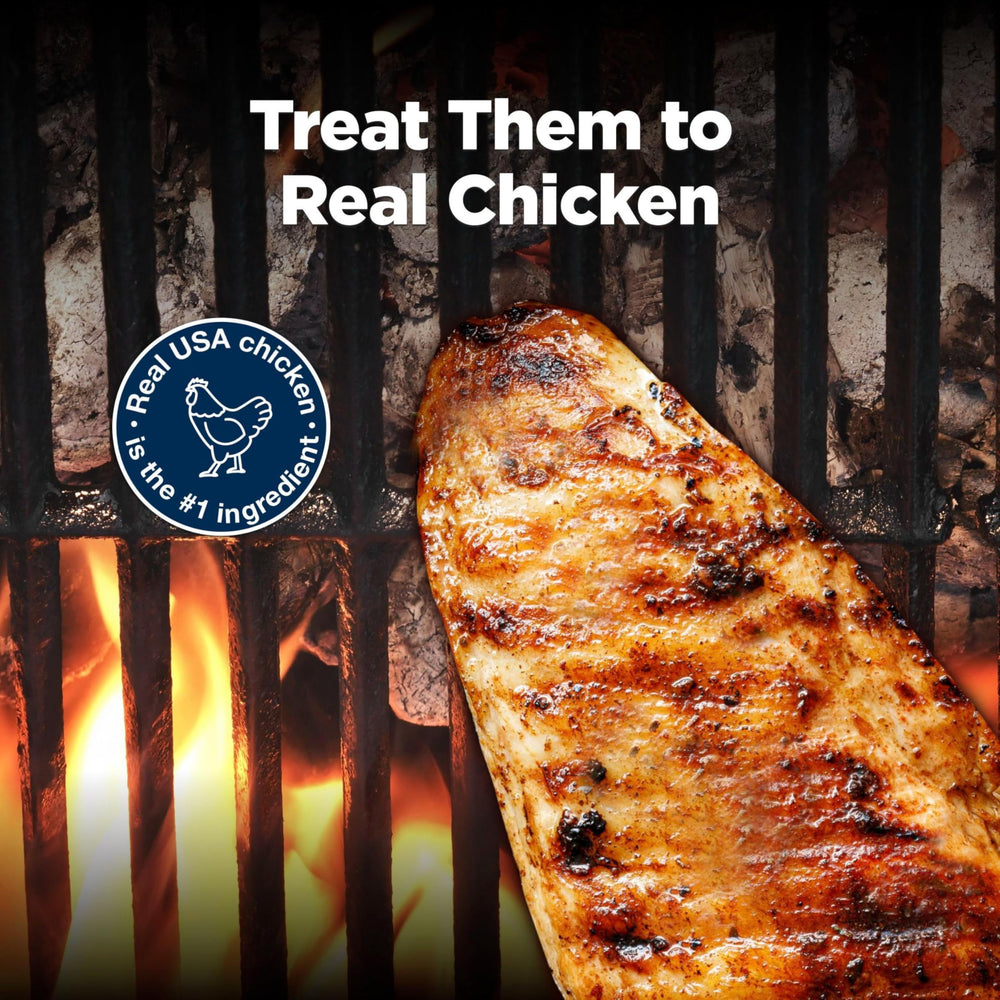 Blue Buffalo Nudges Grillers features oven-dried texture ideal for quick bites.