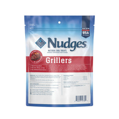 Blue Buffalo Nudges Grillers tender texture highlighting charred chew