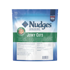 Nudges Jerky Cuts chicken oven-dried texture for chewy bite.