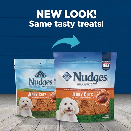 Packaged Nudges may vary, ingredients stay consistent for Blue Buffalo product